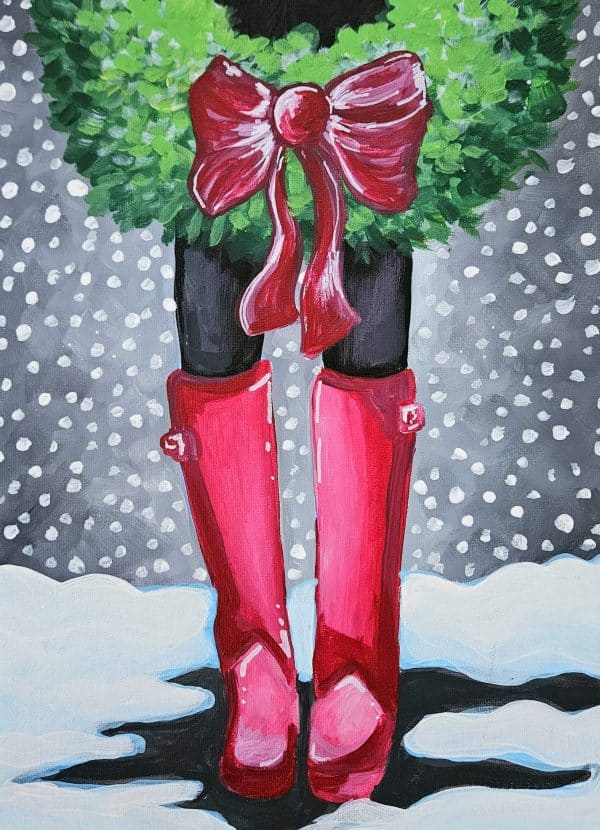 Paint and Sip 12.17.25 - Merry Steps